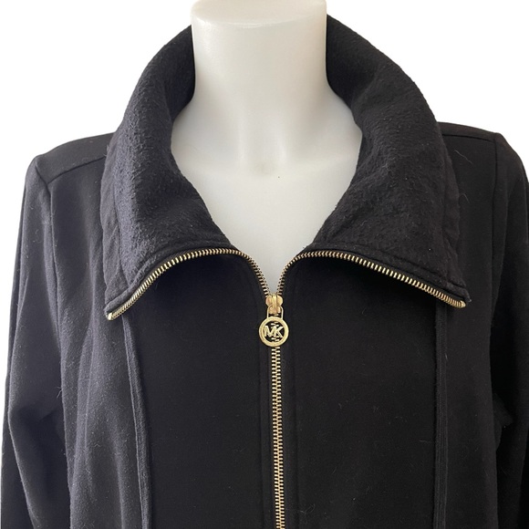 **Sale Price**Michael Michael Kors Zip Front Jacket With Gold Hardware. Size-XL - Picture 3 of 5